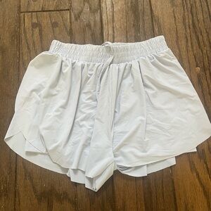 Women's Light Gray Shorts